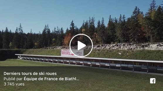L'équipe de France de biathlon en stage dans le Vercors