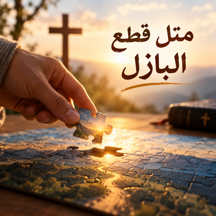 25- متل قطَع البازل