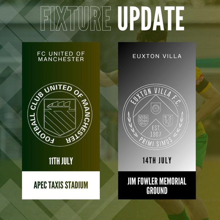 Pre-season fixtures switch