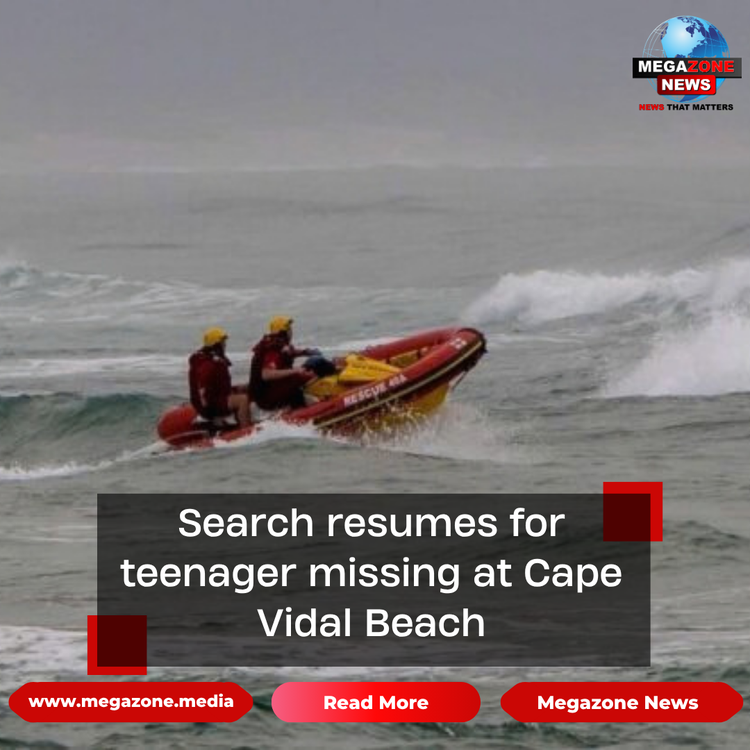 Search resumes for teenager missing at Cape Vidal Beach