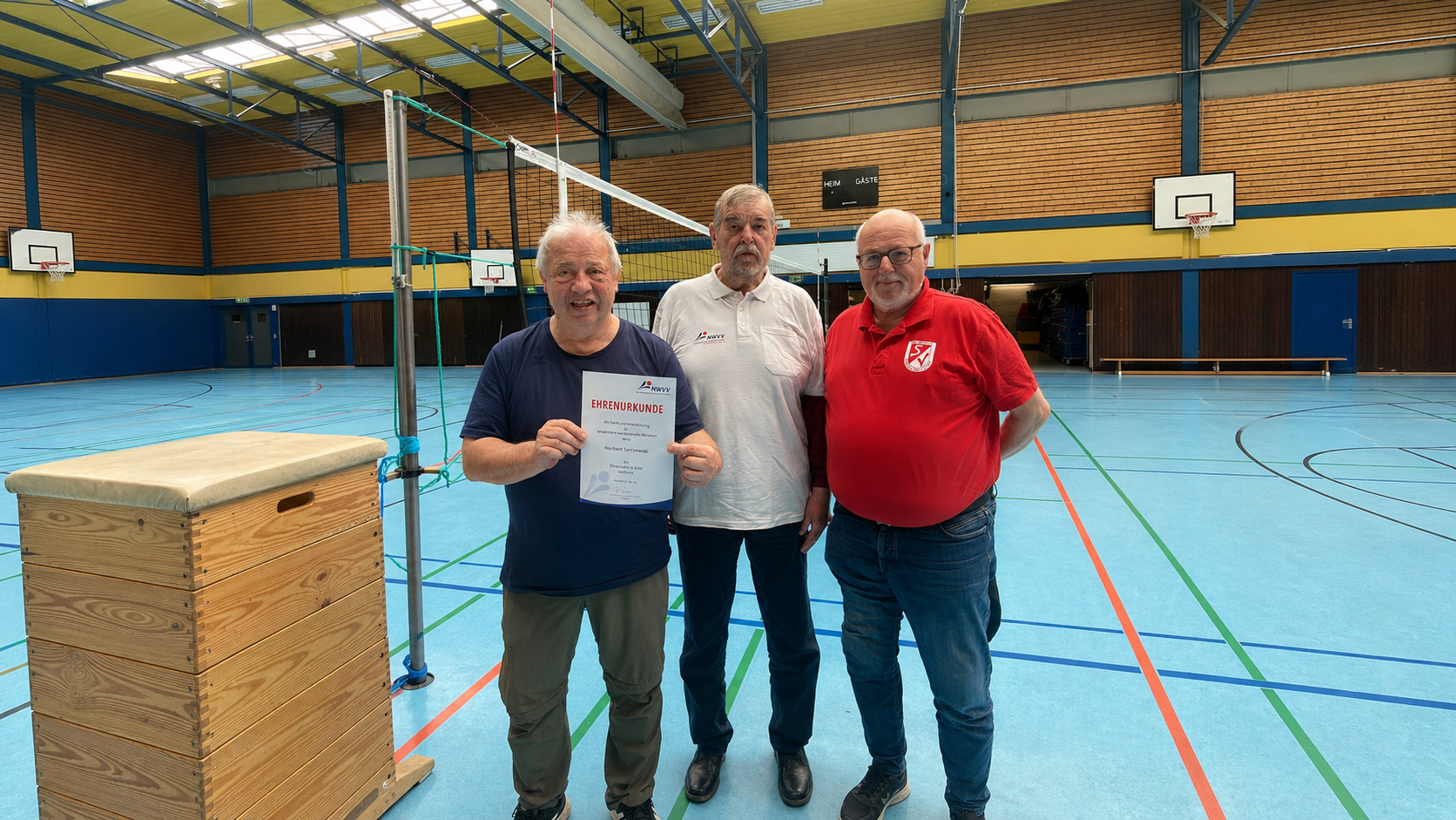 Große Ehrung für Norbert Terczewski