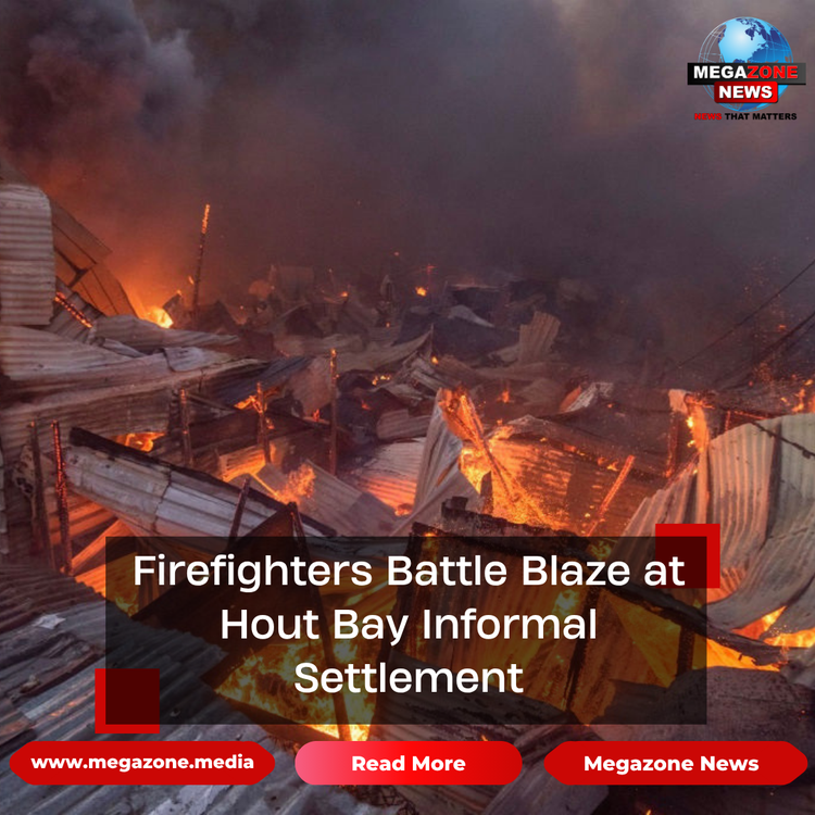 Firefighters Battle Blaze at Hout Bay Informal Settlement