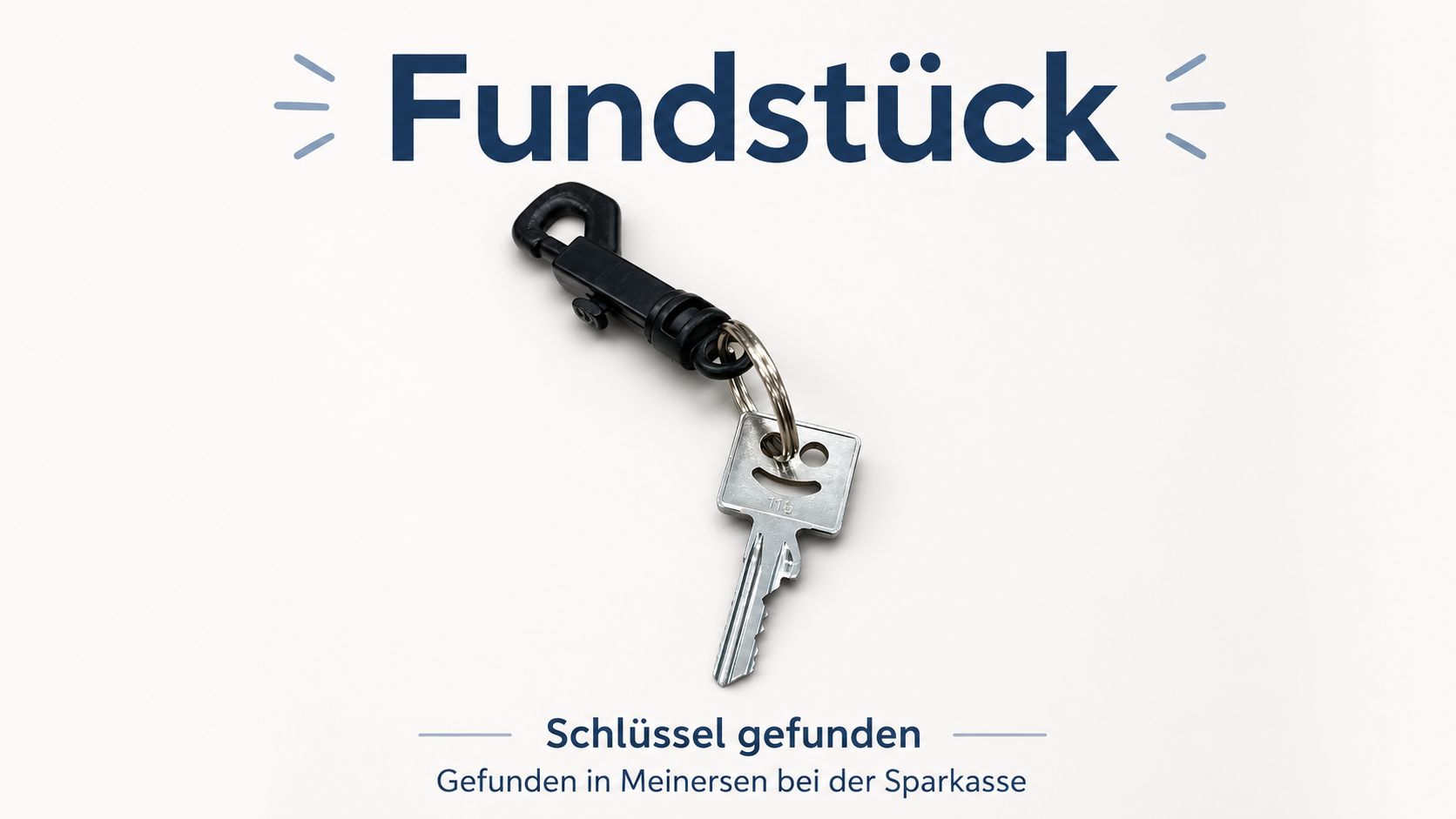 Fundsache Meinersen: Schlüssel