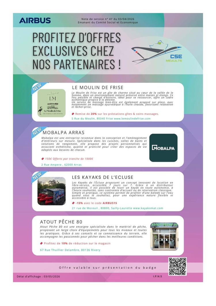 Partenaires CSE