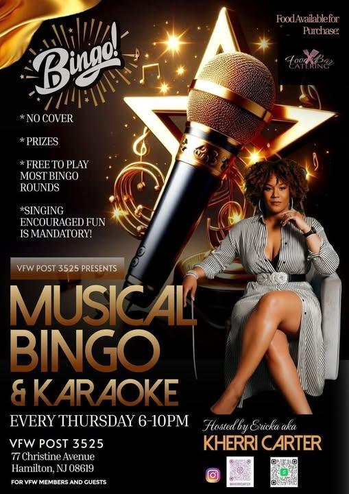 Musical Bingo/Karaoke - Every Thursday (6pm - 10pm)