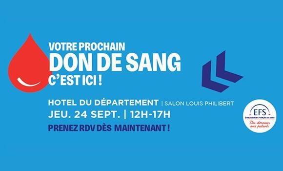 🩸Don de sang : relevez le défi de la rentrée !