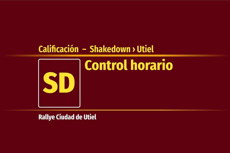 Calificación  –  Shakedown &nbsp;›&nbsp; Utiel | Control horario