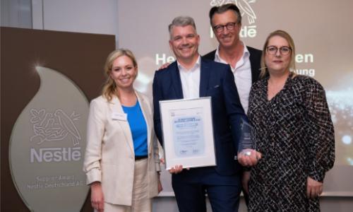 Nestlé Honors DS Smith at Its Supplier Awards:  A Benchmark 35-Year Partnership