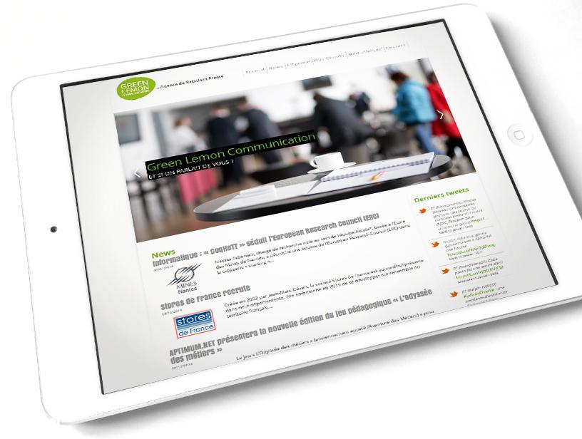Site internet relations presse 