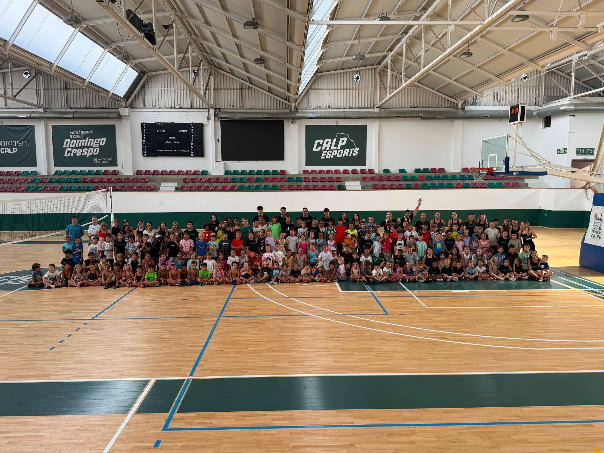  Más de 500 niños y niñas participan en la primera edición del Campamento de Verano Municipal del Ayuntamiento de Calp