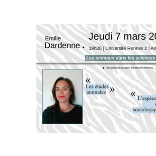 Conférence Emilie Dardenne