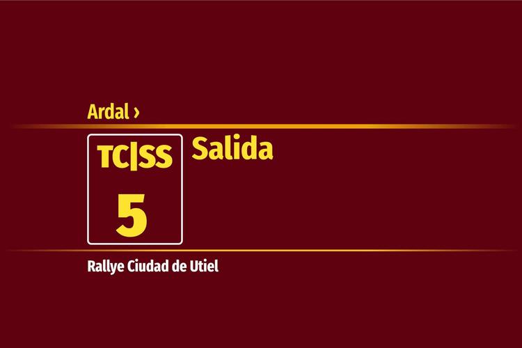 Tramo 5 &nbsp;›&nbsp; Ardal | Salida | ZE