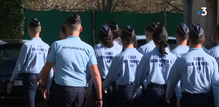 Gendarmerie : première rentrée pour les cadets en Béarn