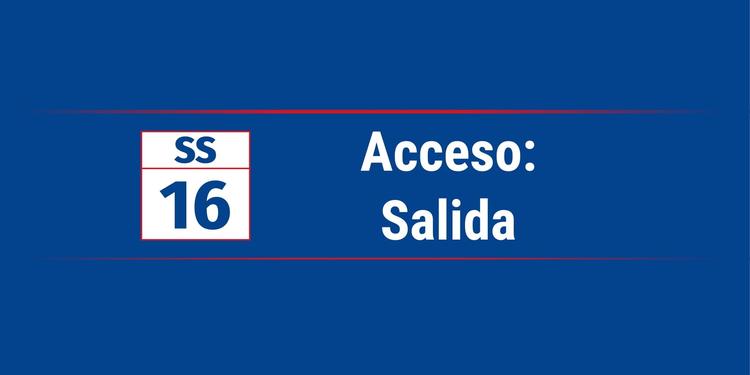 SS 16 | Salida | Trinidad 2