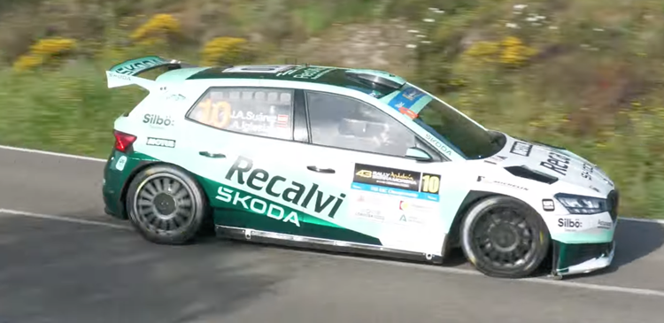 "COHETE" SUAREZ GANA CON AUTORIDAD LA 43 EDICION DEL RALLY SIERRA MORENA