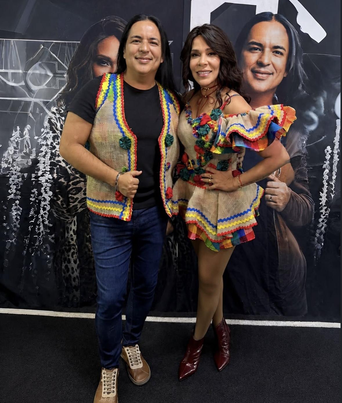 Silvânia Aquino e Berg Rabelo chegam ao São João com força total: mais de 30 shows em 7 estados no primeiro arraiá da dupla