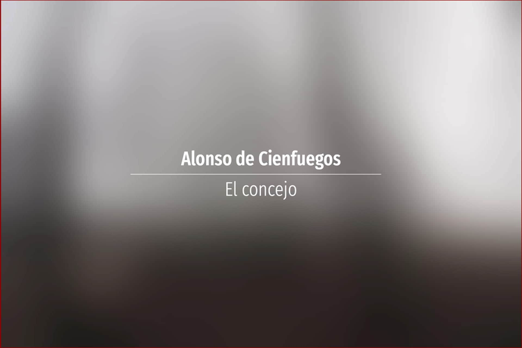 Alonso de Cienfuegos