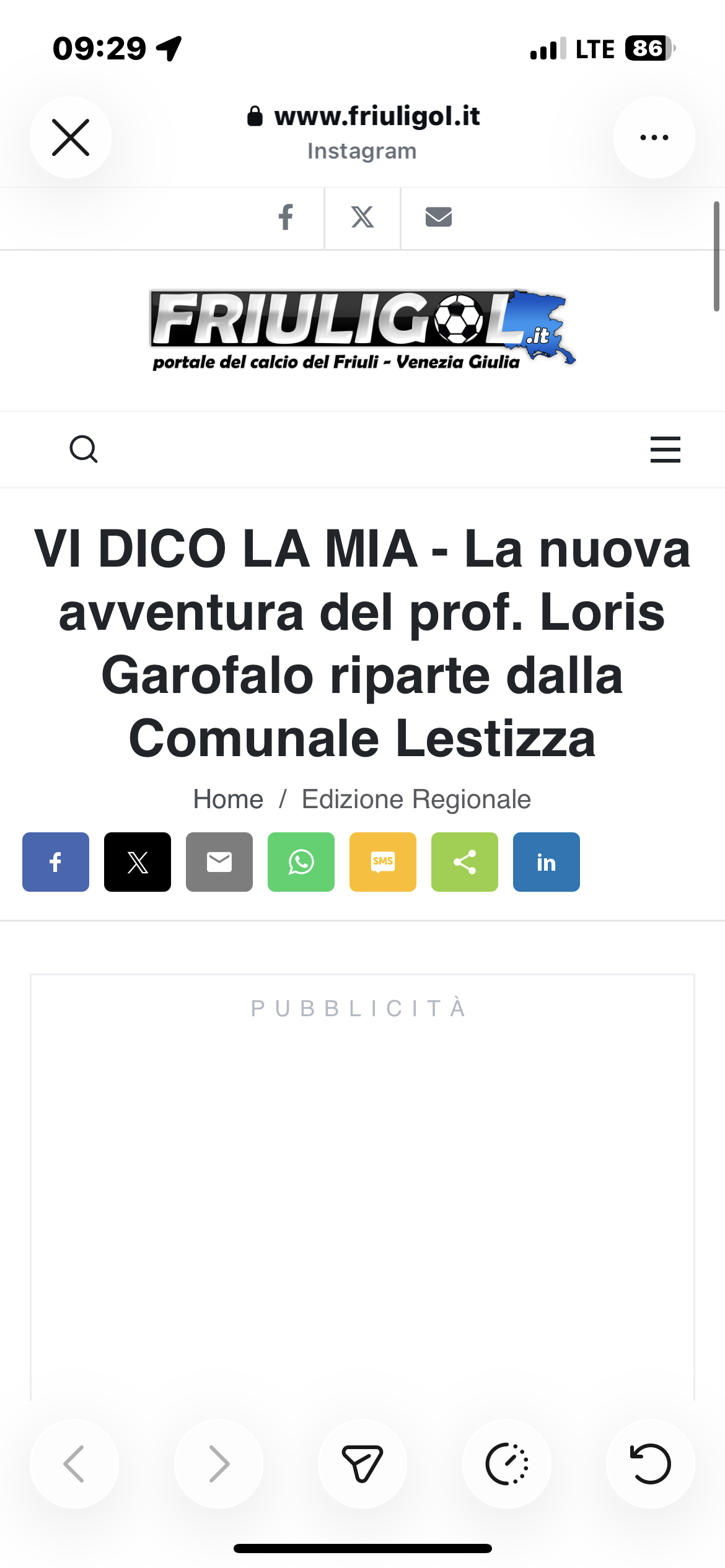La nuova avventura del prof. Garofalo