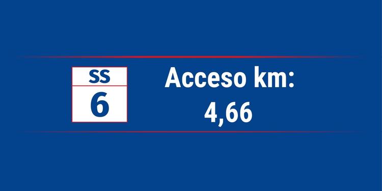 SS 6 | KM 4,66 | Nueva Alborada 2