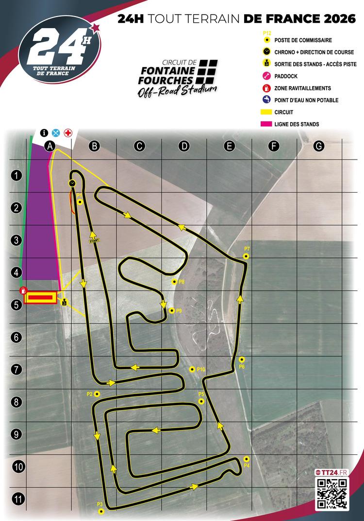 Plan du circuit 2026