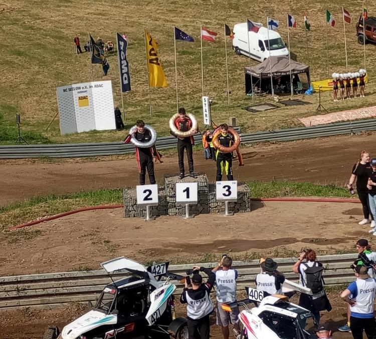 Iván Piña y Daniel Gayoso, vencedores en la primera prueba del Campeonato de Europa FIA de Autocross