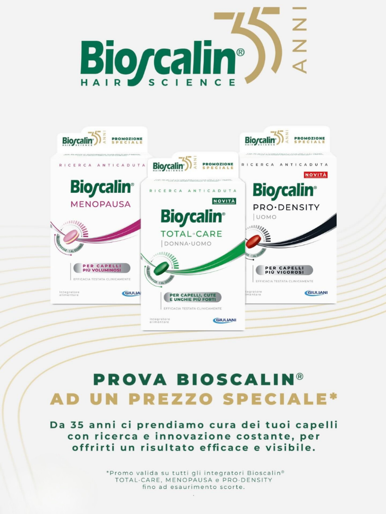 Festeggia con Bioscalin!