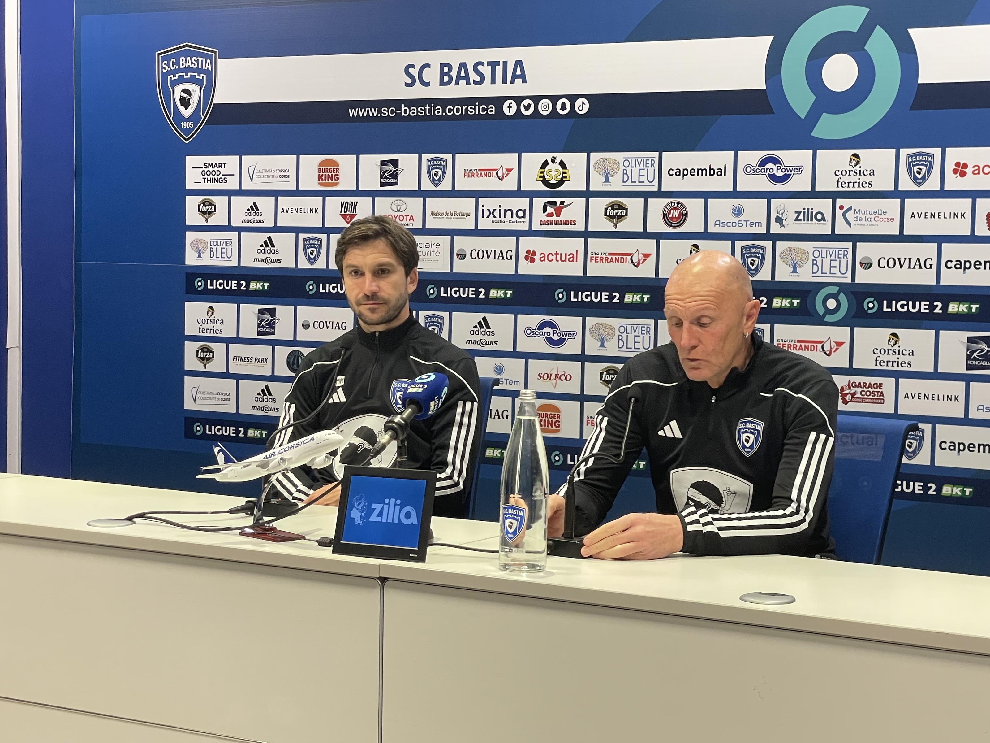 Moretti-Laslandes (SC Bastia): "On ne va pas baisser les bras"