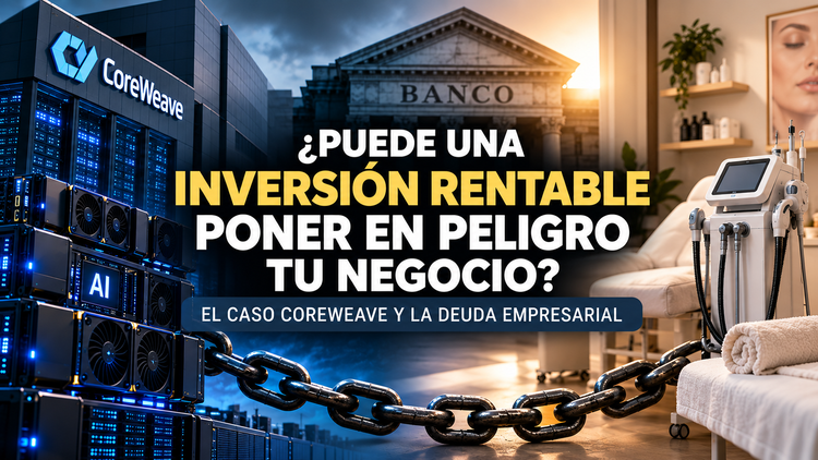 ¿Puede una inversión rentable poner en peligro tu negocio? El caso CoreWeave y la deuda empresarial