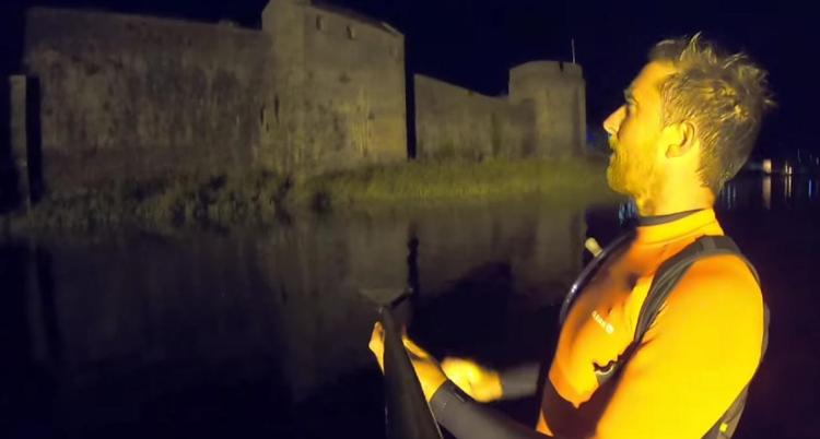 WATCH: SUP Social members dedicate a midnight paddle of the River Shannon to the Limerick Suicide Watch