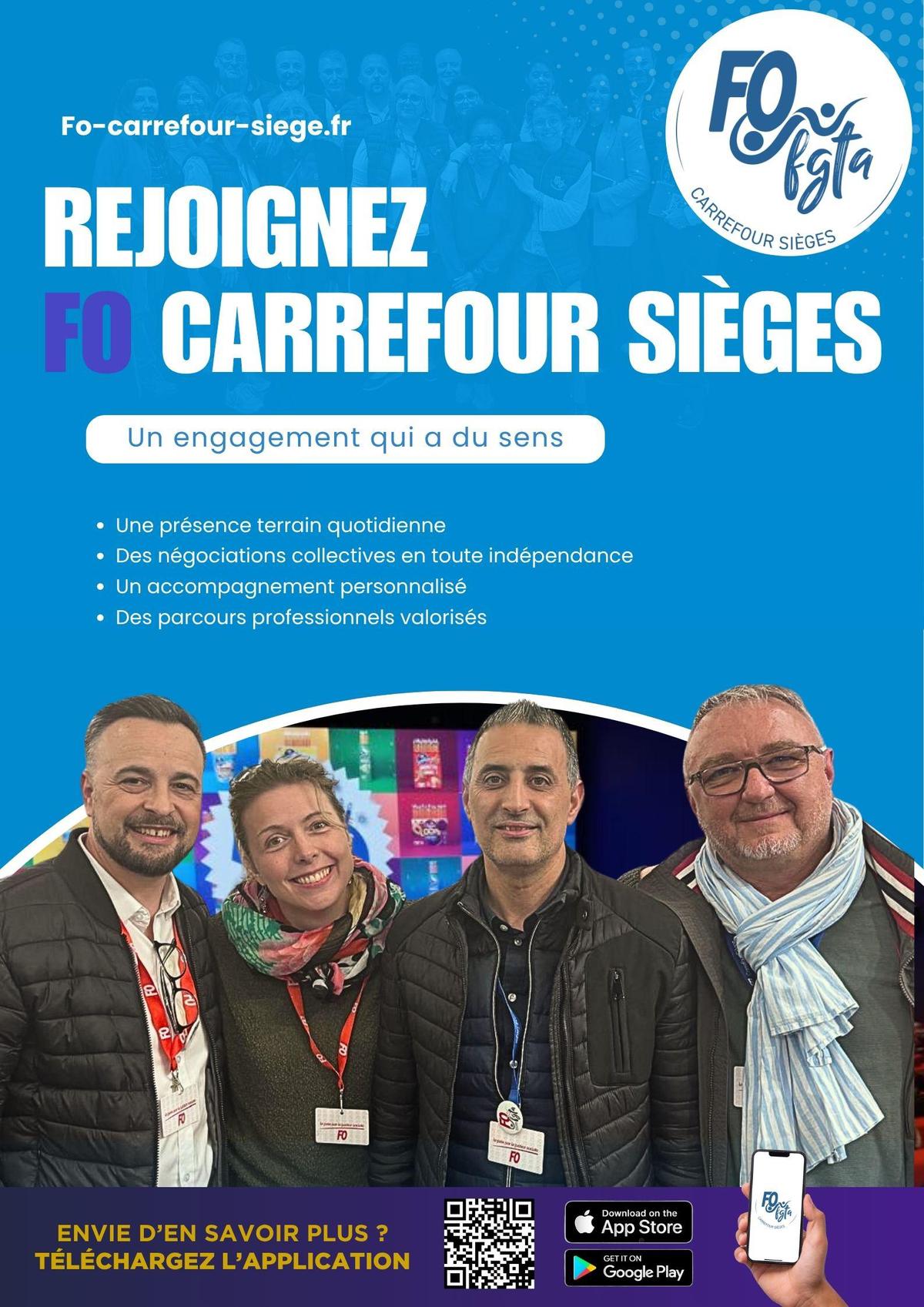 FO Carrefour sièges : rejoignez nous !