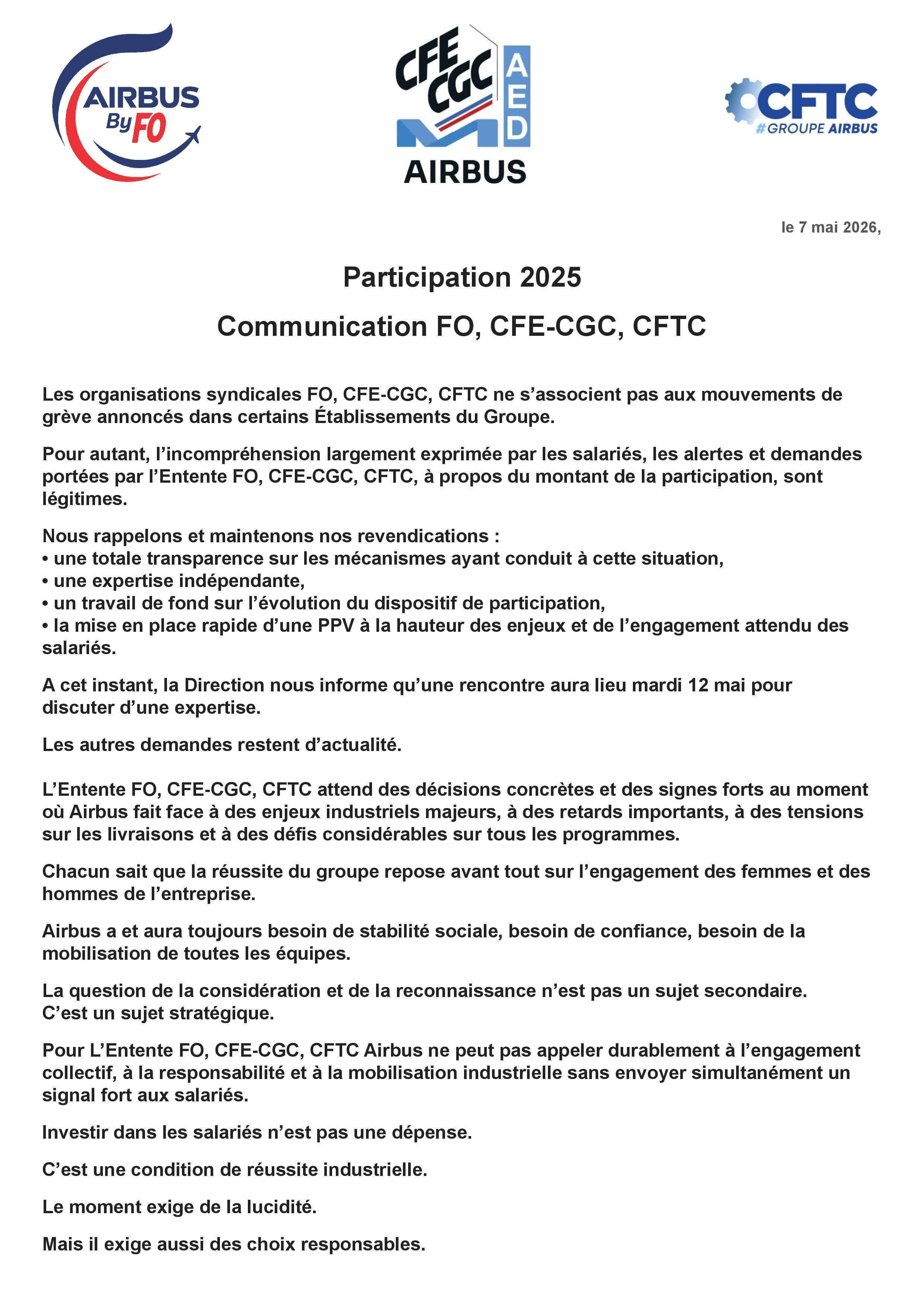 Information aux salariés
