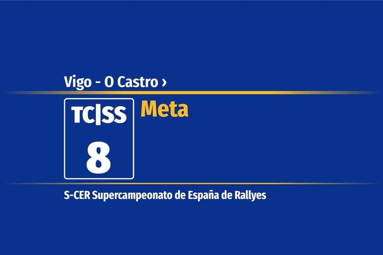 Tramo 8 &nbsp;›&nbsp; Vigo - O Castro | Meta
