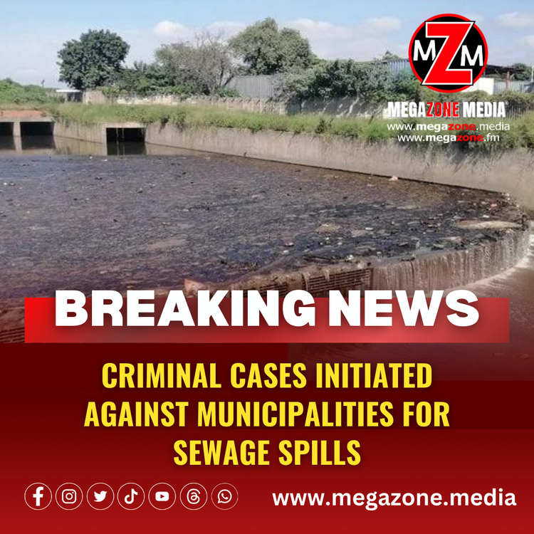 Criminal cases initiated against municipalities for sewage spills