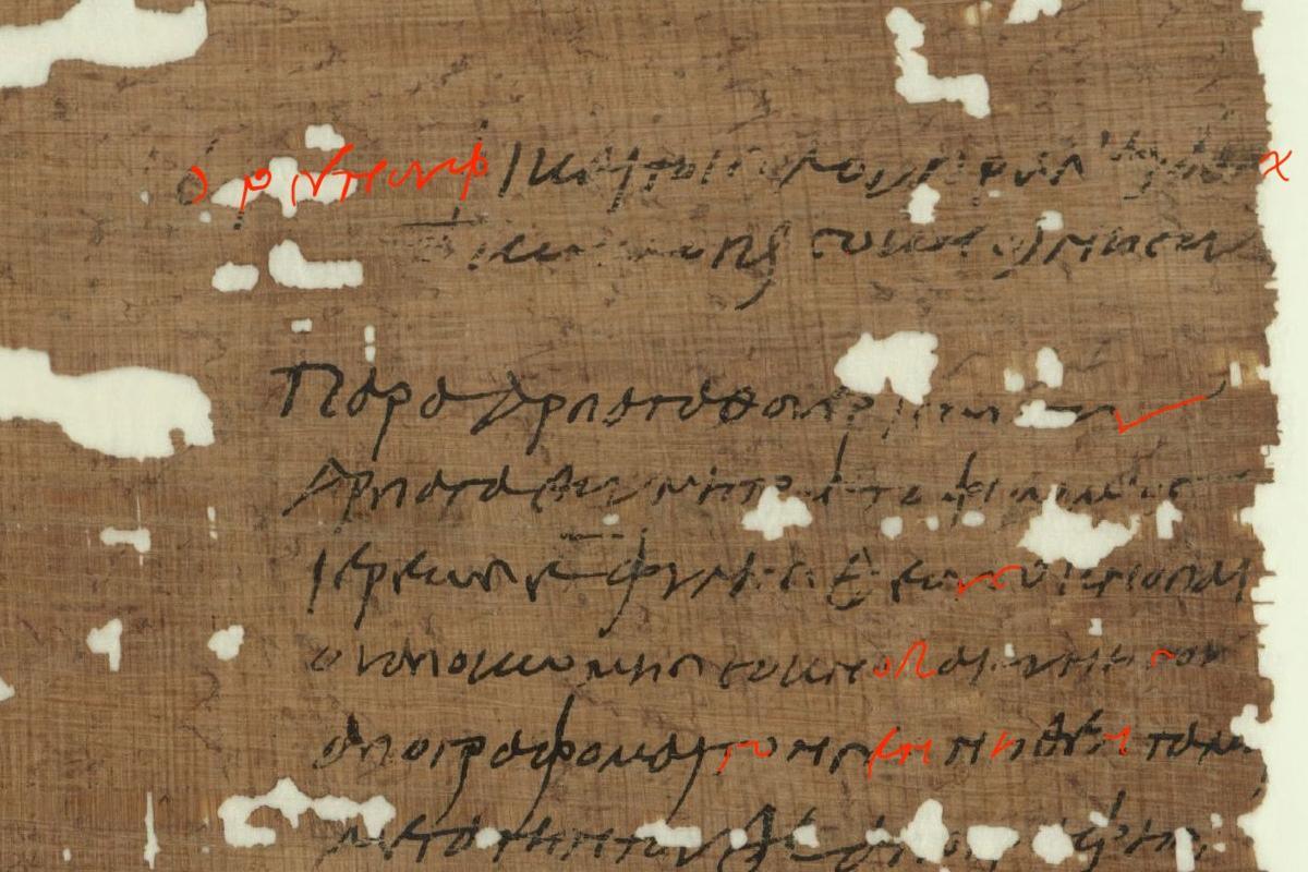 AI reconstructs missing passages in 2,000-year-old texts