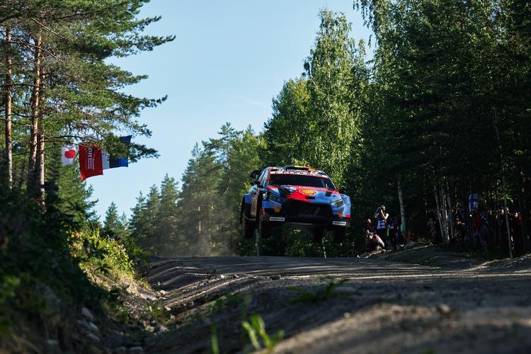 HYUNDAI MOTORSPORT: CUARTA POSICION FINAL DE FOURMAUX EN EL RALLY DE FINLANDIA