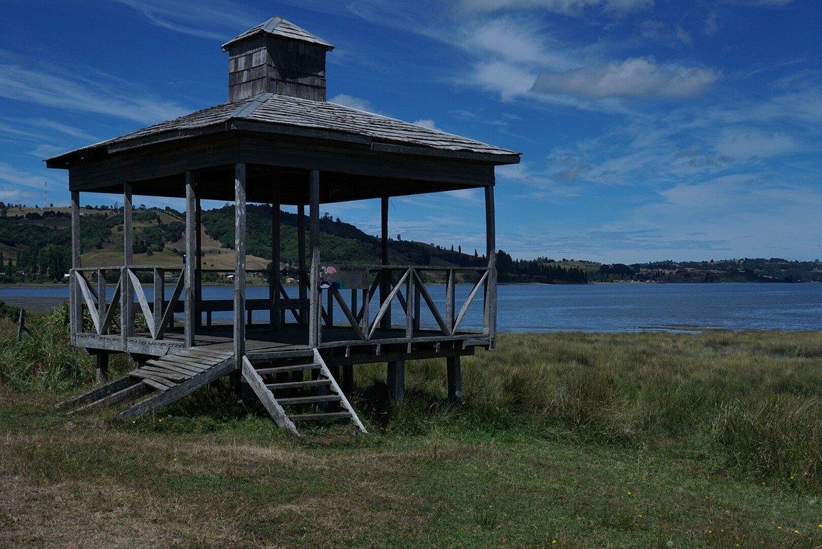Humedal de Putemun en Castro, Chiloé, Sur de Chile