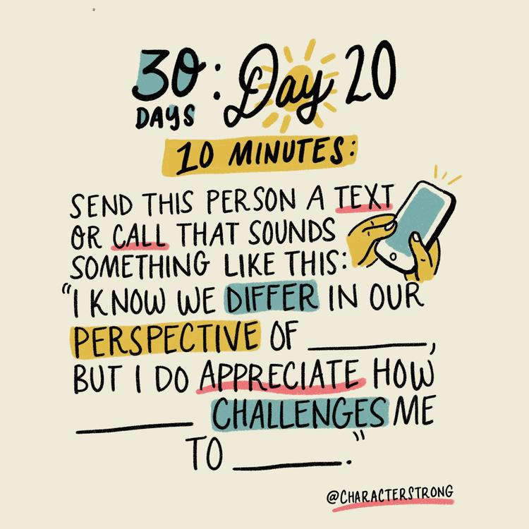 Day 20 Kindness Challenge