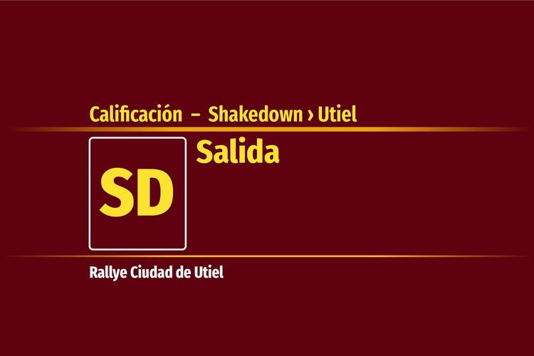 Calificación  –  Shakedown &nbsp;›&nbsp; Utiel | Salida | ZE