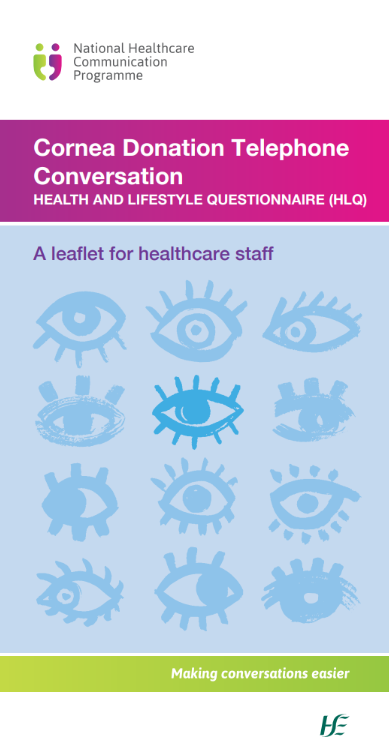 Cornea Donation Telephone Conversation 