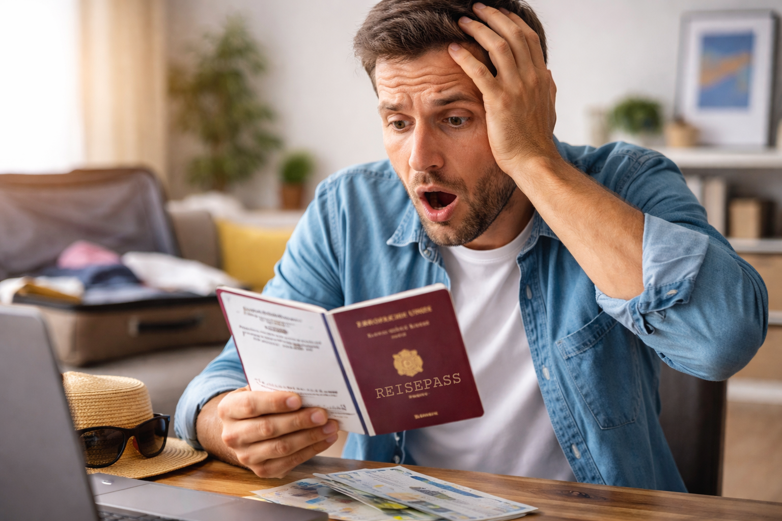 Urlaubszeit = Reisezeit "Reisepass nicht vergessen"!