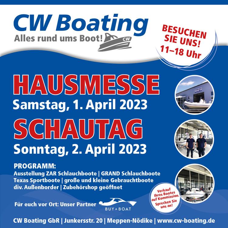 Hausmesse bei CW-Boating in Meppen