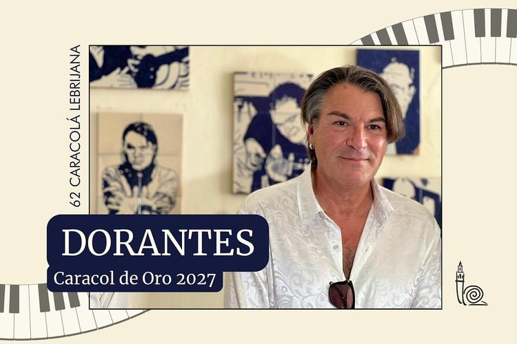 Dorantes recibirá el Caracol de Oro de la 62 Caracolá Lebrijana en 2027