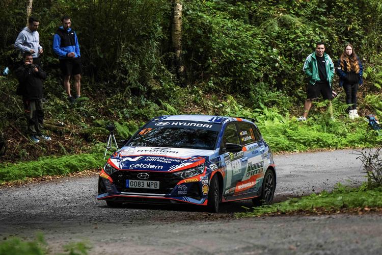 Adrián Blanco, muy cerca de volver a ganar el Rallye Villa de Llanes