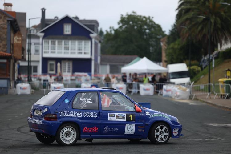 Iván Picallo gana el Slalom de Moeche con el Citroën Saxo y supera a Fornos por dos segundos