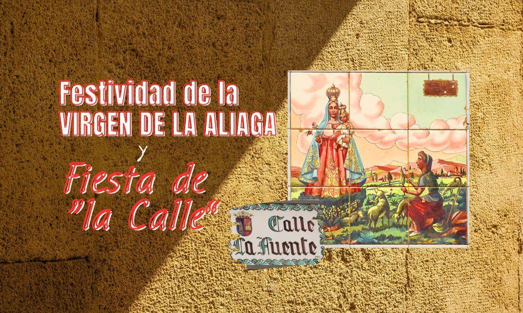 MUNIESA. VIRGEN DE LA ALIAGA. FIESTA DE LA CALLE