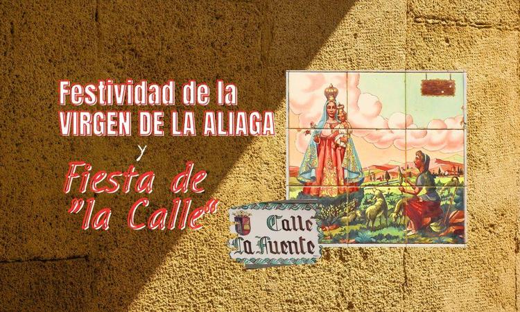 MUNIESA. VIRGEN DE LA ALIAGA. FIESTA DE LA CALLE