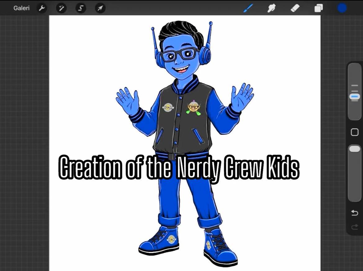 The Creation Process of The Nerdy Crew Kids 