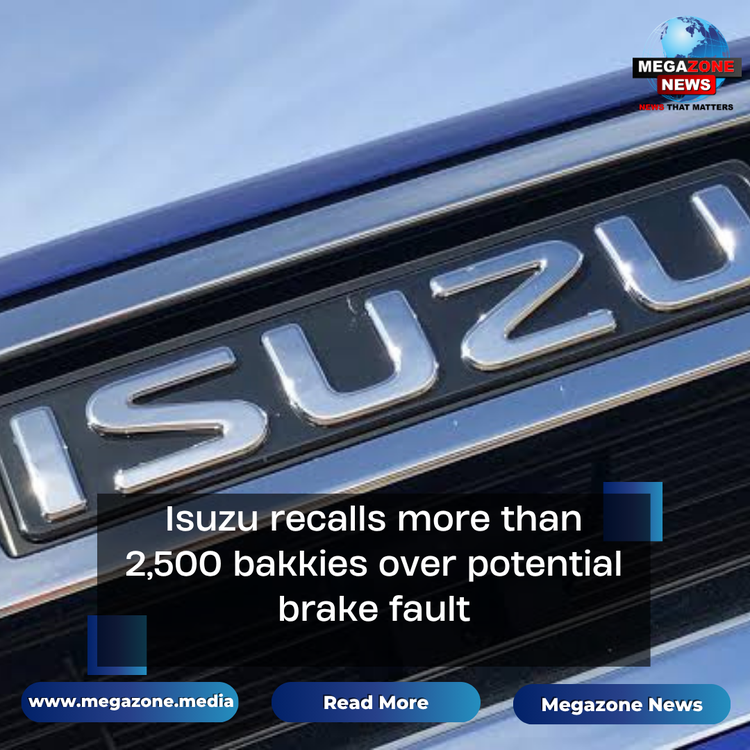 Isuzu recalls more than 2,500 bakkies over potential brake fault
