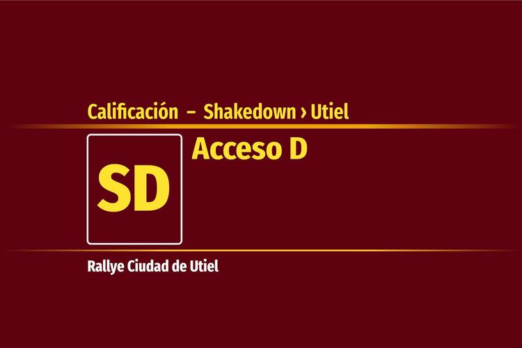 Calificación  –  Shakedown &nbsp;›&nbsp; Utiel | Acceso D