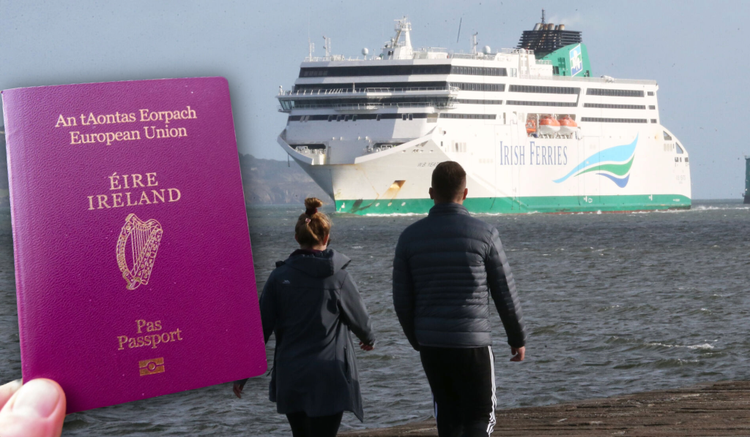 Ferry passengers between Ireland and Britain need to show passport under new rules